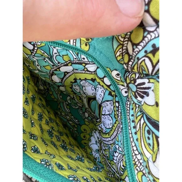 VERA BRADLEY "PEACOCK" TOTE (ICONIC VERA) (RARE & RETIRED) - Picture 5 of 12